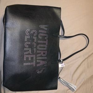 Black Victoria Secret tote